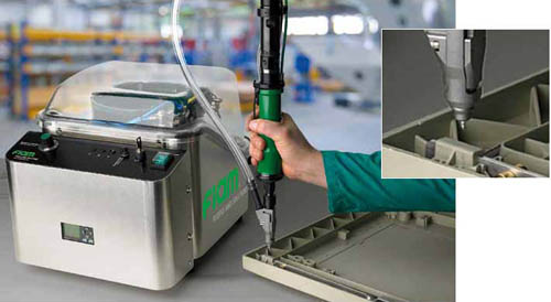 Easydriver Hand-held torque control screw drivers with screw auto-feed system feeding System